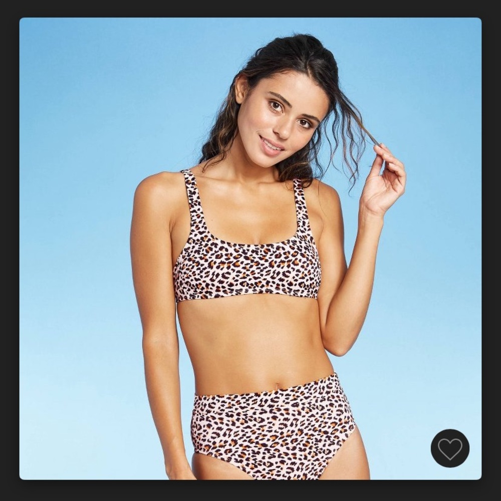 Xhiliration Animal Print bikini